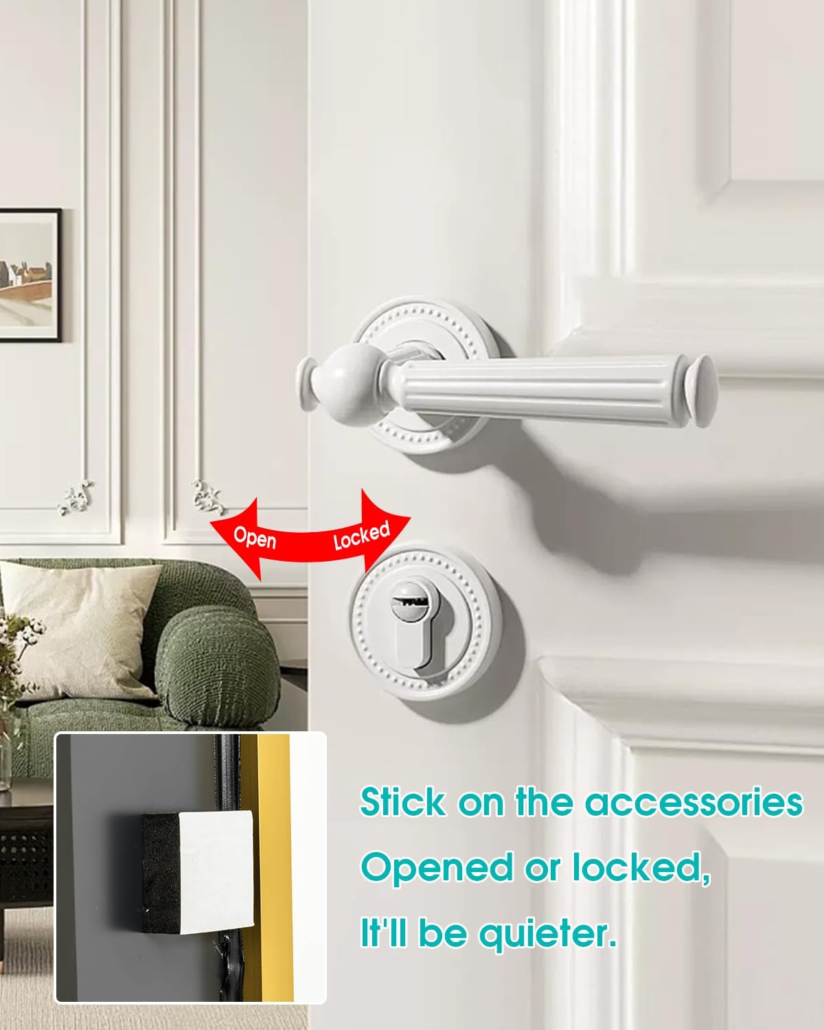 14"×48" Door Mirror,Arched Full Length Mirror, Over The Door, Arch Wall Mirror, Thin Frame, Aluminum Alloy, for Bedroom, Living Room, Entryway -Black - Image 5