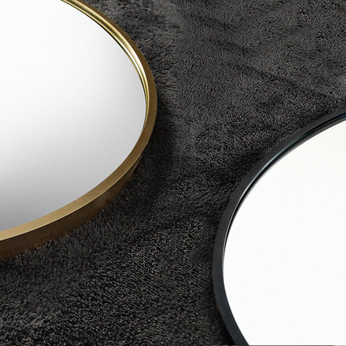 14"×48" Door Mirror,Arched Full Length Mirror, Over The Door, Arch Wall Mirror, Thin Frame, Aluminum Alloy, for Bedroom, Living Room, Entryway -Black - Image 6