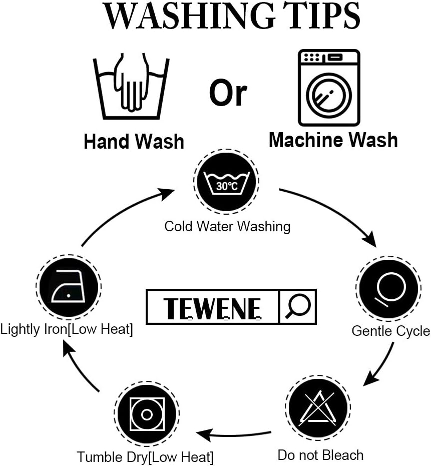 TEWENE Tablecloth, Rectangle Table Cloth Linen Wrinkle Free Anti-Fading Tablecloths Washable Embroidery Table Cover for Kitchen Dinning Party (Rectangle/Oblong, 55''x102'',8-10 Seats, Gray) - Image 6